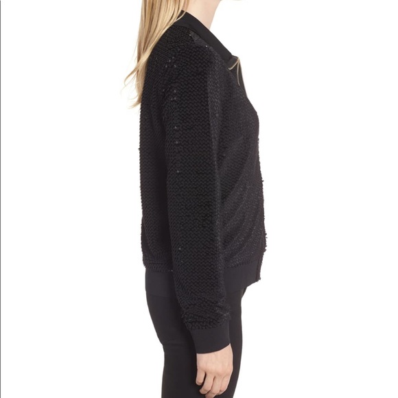 Trouvé Sequin Velvet Track Jacket - Large - Picture 4 of 8